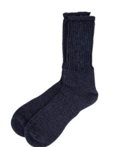 Cape Alpaca - Light Hiker Socks - Navy Blue - 4-7