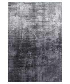 Cape Art Abstract Charcoal Rectangular Rug