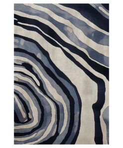 Cape Art Abstract Circles Rectangular Rug