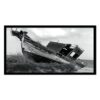 Cape Art Framed Canvas 1 Piece 77x155cm Wrecked Fishing Boat
