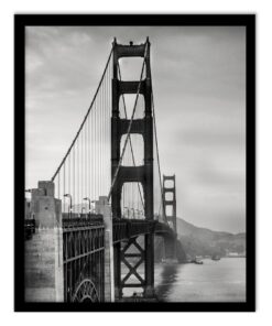 Cape Art Framed Canvas 1 Piece 80x100cm Golden Gate Bridge