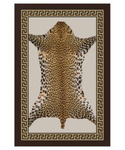 Cape Art Framed Leopard Rectangular Rug