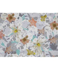 Cape Art Kids Colourful Floral Print Rectangular Rug
