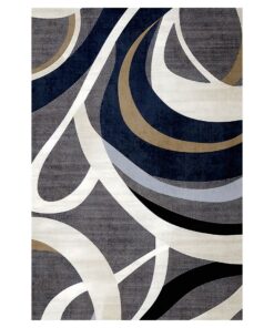 Cape Art Lunar Crescents Rectangular Rug