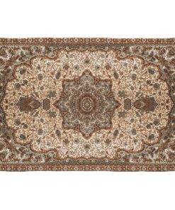 Cape Art Velva Shine Classic Brown Medallion Oriental Rectangular Rug