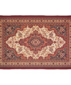 Cape Art Velva Shine Classic Burgundy And Beige Oriental Rectangular Rug
