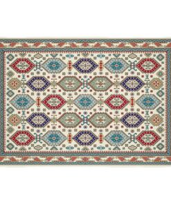 Cape Art Velva Shine Classic Multicolour Moroccan Pattern Rectangular Rug