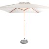 Cape Umbrellas - 2.5m Classic Line Tokai Square Umbrella - Ecru