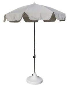 Cape Umbrellas - 2m Cafe Umbrella with Split Pole - Ecru