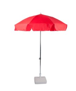 Cape Umbrellas - 2m Cafe Umbrella with Split Pole - Red