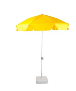 Cape Umbrellas - 2m Cafe Umbrella with Split Pole - Yellow