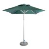 Cape Umbrellas - 2m Classic Line Mariner Square Umbrella - Dark Green