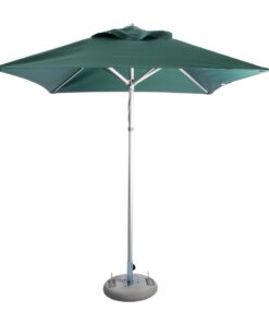 Cape Umbrellas - 2m Classic Line Mariner Square Umbrella - Dark Green
