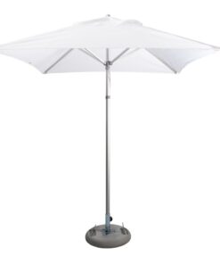 Cape Umbrellas - 2m x 2m Classic Line Mariner Square Umbrella - White