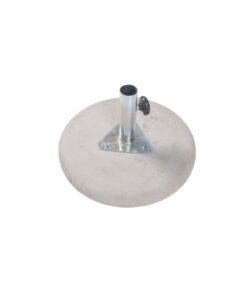 Cape Umbrellas - Cement Base with Electroplated Upstand - Grey