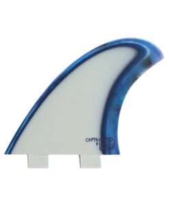 Captain Fin CF Twin Acid Splash TT Fin Blue