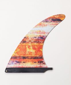 Captain Fin Kassia Meador Tie Dye 9.8 Fin Red