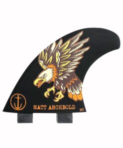 Captain Fin Matt Archbold Speed Medium TT Fin Black