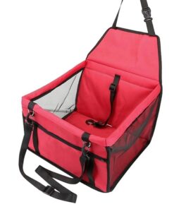 Car Booster Seat Carrier for Dogs - Red