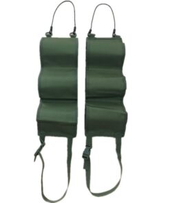 Car Concealed Seat Back Gun Holster To Hold 3 Rifles - Green