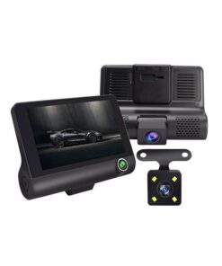 Car DVR 3 Lens 4.0 Inch Dash Camera FO-G43