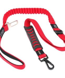 Car Leash Pet Dog Cat Safety Leads Dog Seatbelt - Red