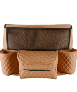 Car Storage Organiser Bag - Brown