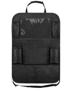 Car Storage Organiser with iPad Holder for Travel with Babies & Kids