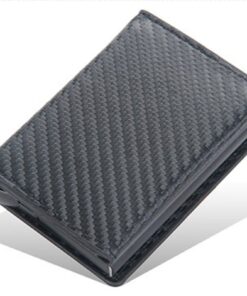 Carbon Credit Card Pop-Up Wallet