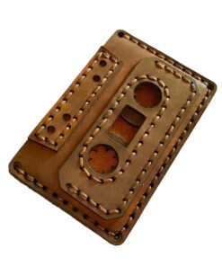 Card Wallet Cassette Hand Made Leather