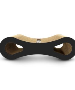 Cardboard Cat Scratchers with Premium Scratch Textures Design Curved Shape