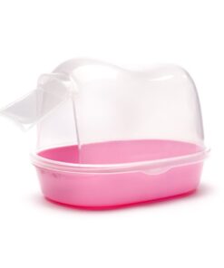 Carno Hamster Bathroom with Door (Pink)