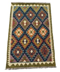 Carpetly - Fine Afghan Maimana Kilim Rug - 145 x 97 CM