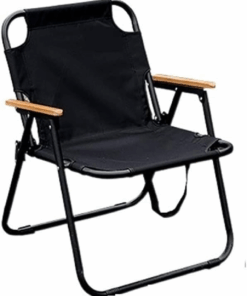 Carrying Folding Chair, Steel Support, Ripstop Canvas, Leisure Chair