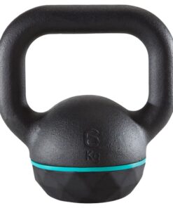Cast Iron Kettlebell with Rubber Base 6 kg