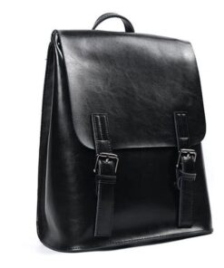 Casual Laptop College Portable Shoulder Women's Backpack - Black