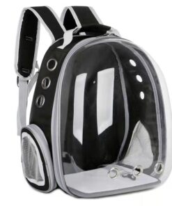 Cat Bag Breathable Portable Pet Carrier Bag Outdoor Travel Backpack - Black