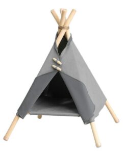 Cat Bed - Hammock - Tee-Pee - Coin Grey