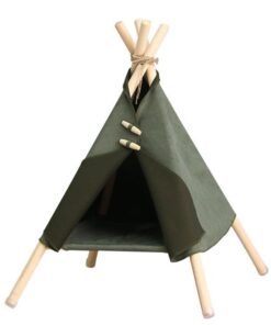 Cat Bed - Hammock - Tee-Pee - Emerald Green