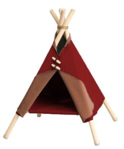 Cat Bed - Hammock - Tee-Pee - Merlot Red