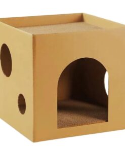 Cat Cardboard Scratching Board Cat Nest made of corrugated cardboard