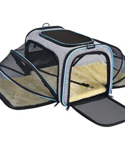 Cat Carrier Dog Carrier Collapsible Puppies Pet Travel Carrier