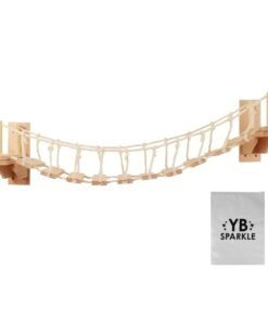 Cat Climbing Wall Bridge Toy - 1M + Sparkle Storage Bag