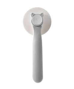 Cat Dog Grooming Brush Self Cleaning Slicker Brush for Dogs Cats Pet Hair Slicker - Grey