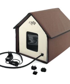 Cat Home With Heating Pad