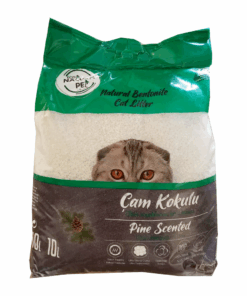 Cat Litter 10-Liter pine Scented Bentonite (fine grained)