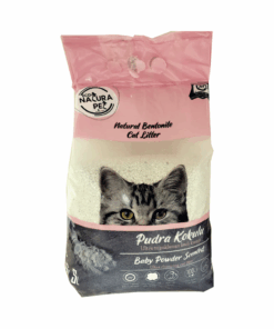 Cat Litter 5-Liter Baby Powder Scented Bentonite (fine grained)