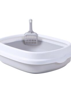 Cat Litter Box with Scoop - L