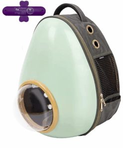 Cat Pet Travel Portable Bag Avocado Design