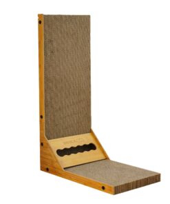 Cat Scratch Cardboard Scratch Pad Cat Bed - Vertical L type - (hight)60cm